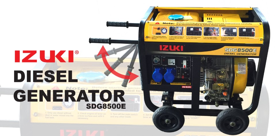 IZUKI SDG8500E Diesel Generator